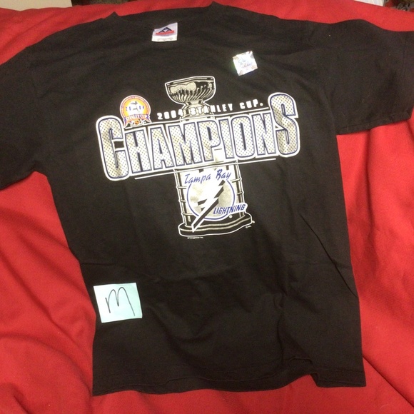 NHL Tampa Bay Lightning championship tshirt - Picture 1 of 1